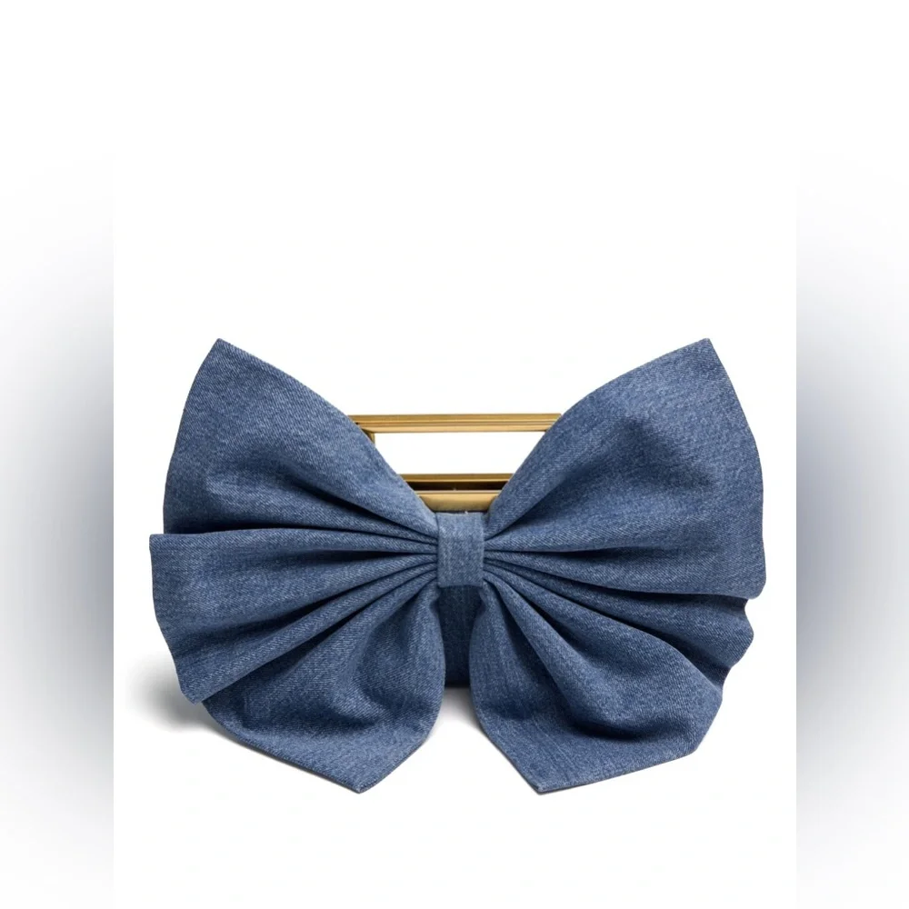 Alice Olivia RAVEN BOW BAG Sold Out - Picture 3 of 12